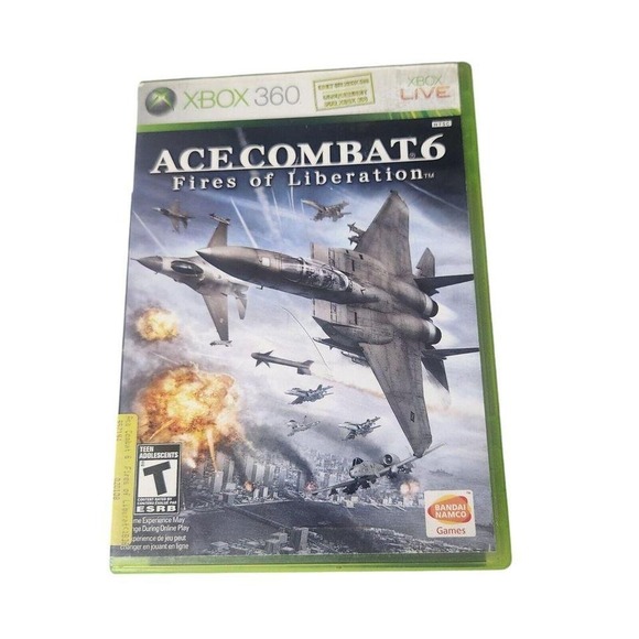 Ace Combat 6 Xbox 360‎ 2007 CIB w/manual Fires of Liberation - Picture 1 of 7